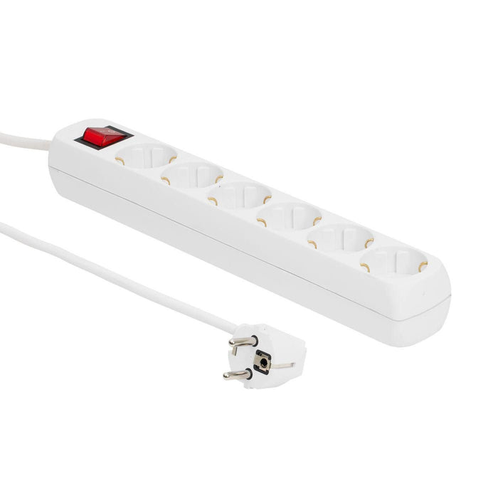 EAN 5711045108716 - Microconnect GRU006W base múltiple 1,8 m 6 salidas AC Interior Blanco imagen 1