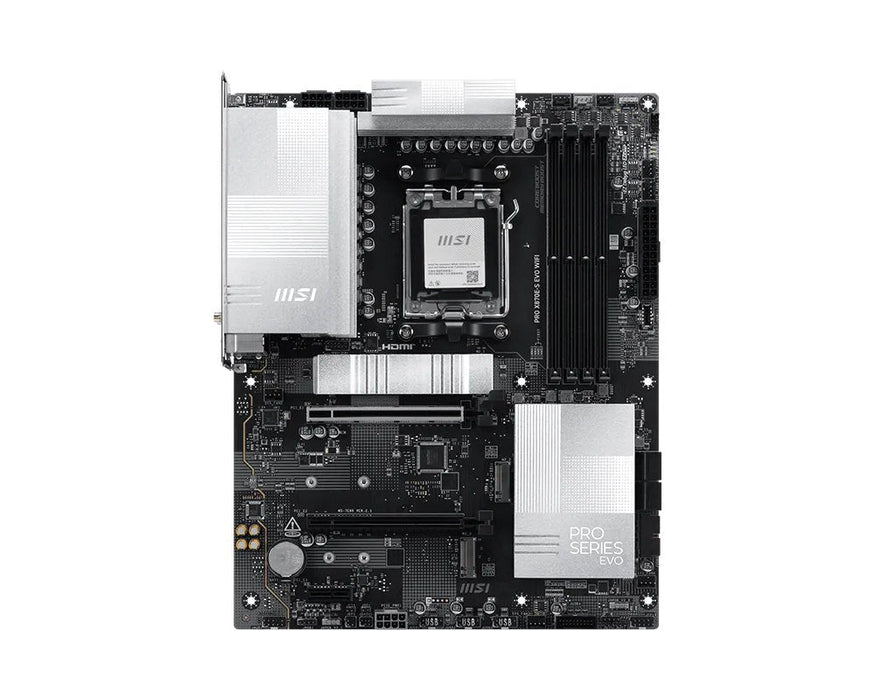 Placa Base Msi Pro X870e-S Evo Wifi Ddr5 Am5 7e86-003r Retail