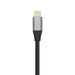 EAN 8436574704334 - AISENS A109-0394 adaptador de cable de vídeo 0,8 m USB Tipo C Aluminio, Negro imagen 3