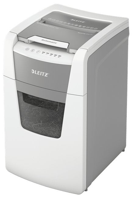 EAN 4002432124107 - Leitz 80130000 triturador de papel Corte cruzado 55 dB 22 cm Gris, Blanco imagen 1