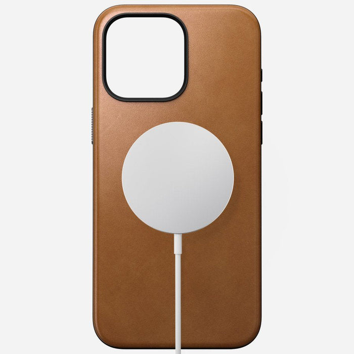 Nomad Modern Leather Case Iphone 15 Pro Max English Tan