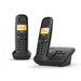 EAN 4250366850931 - Gigaset A 270 A DUO Teléfono DECT/analógico Identificador de llamadas Negro imagen 1