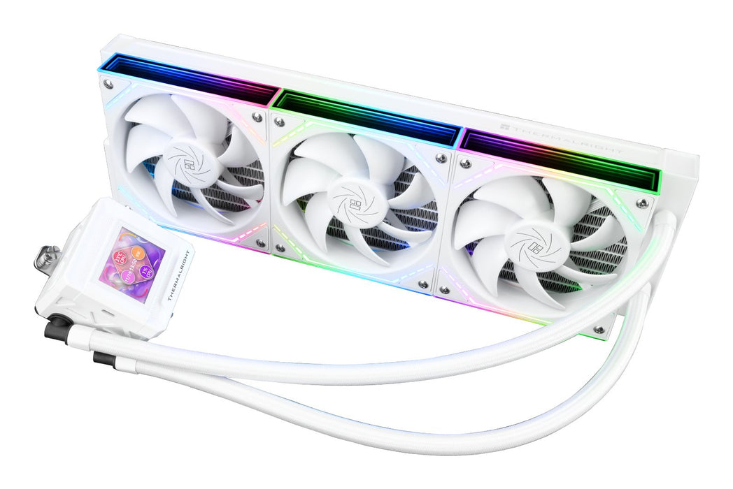 K Kit Watercooling Aio Thermalright Frozen Warframe Se V2 Rgb - 360mm (Blanc)