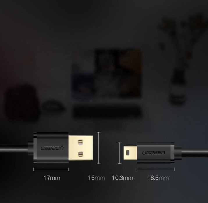 EAN 6957303834723 - Ugreen US132 cable USB USB 2.0 2 m USB A Mini-USB B 0,48 Gbit/s Negro imagen 12