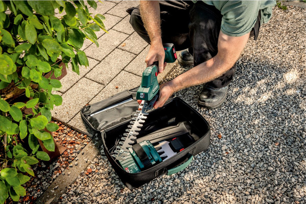 EAN 4061792185227 - Metabo POWERMAXX SGS 12 Q tijera de césped inalámbrica 11,5 cm 12 V Ión de litio Verde imagen 5