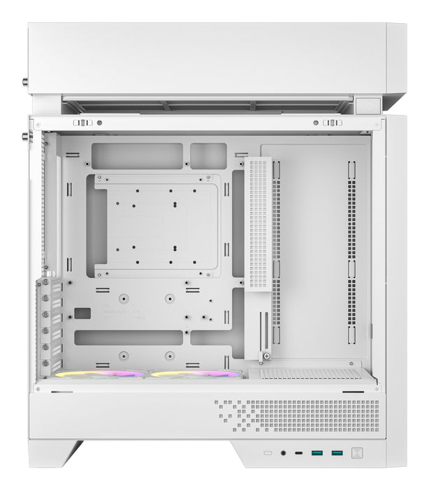 Caja Pc Deepcool Cl660 Atx Tower Case, White