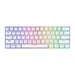 EAN 5901986049357 - Savio WHITEOUT X2 PEACH teclado Juego USB QWERTY Inglés internacional Blanco imagen 1
