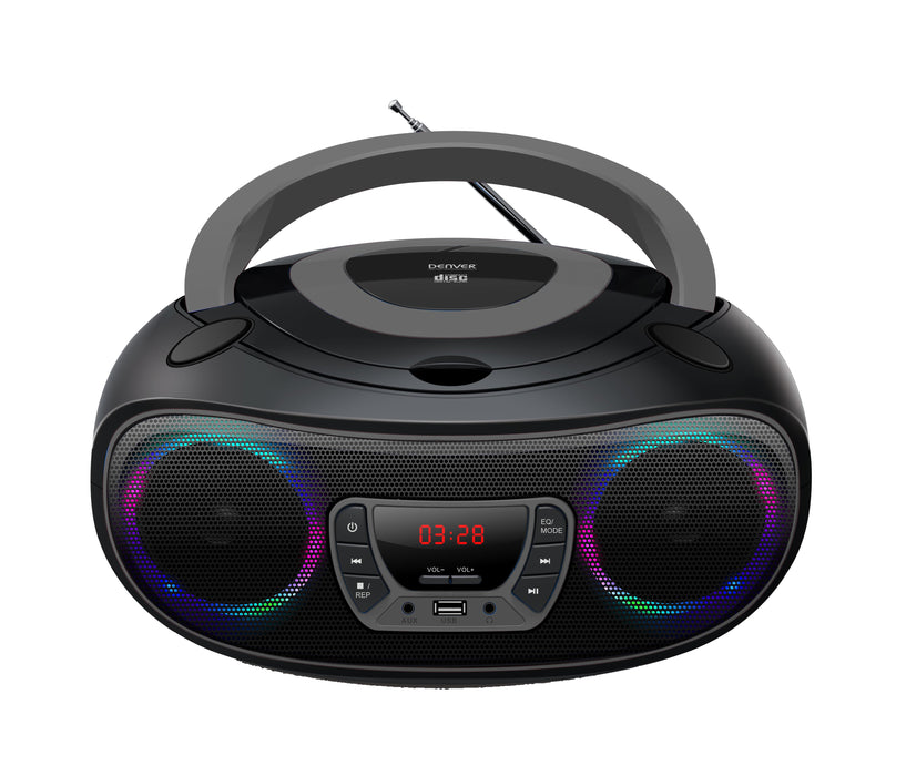 EAN 5706751042294 - Denver TCL-212BT GREY reproductor de CD Negro, Gris Reproductor de CD portátil imagen 1