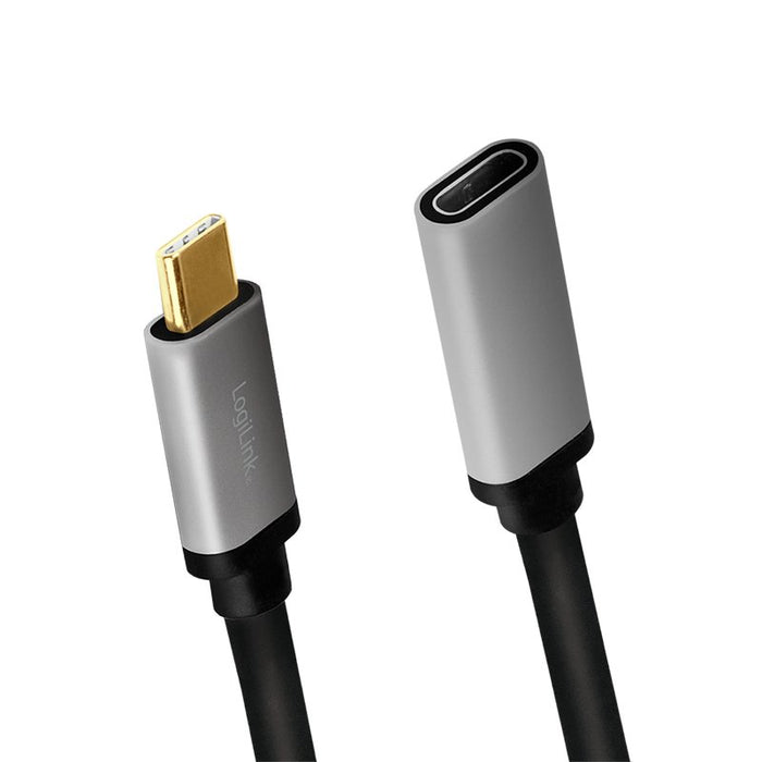 EAN 4052792062250 - LogiLink CUA0105 cable USB USB 3.2 Gen 2 (3.1 Gen 2) 0,5 m USB C Negro, Gris imagen 2