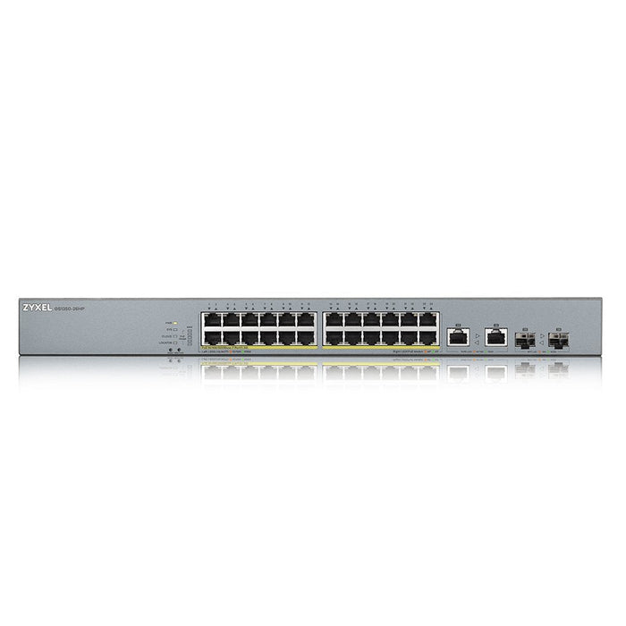Zyxel Switch 26x Gs1350-26hp  Poe Long Range 375w