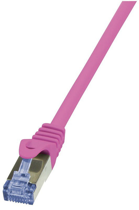EAN 4052792020861 - LogiLink Cat6a S/FTP, 5m cable de red Rosa S/FTP (S-STP) imagen 1