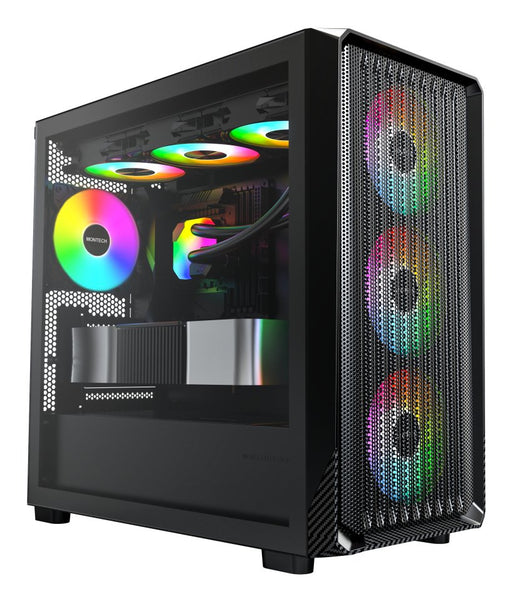 EAN 4710562749373 - Montech X5M (B) carcasa de ordenador Micro Torre Negro imagen 2