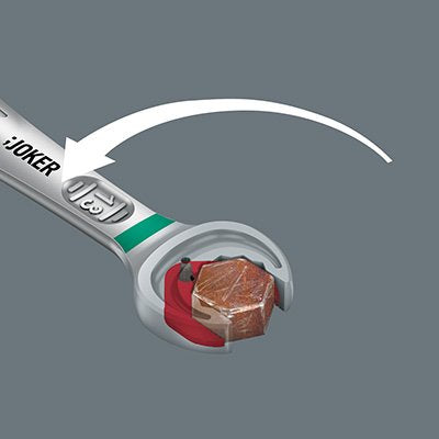 Wera Tools Joker - Acero Inoxidable - Chromium-Molybdenum Steel - Cromo - Mate