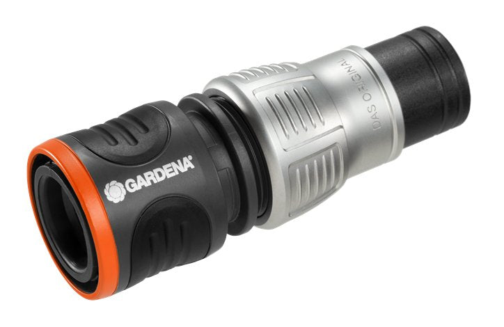 EAN 4078500031851 - Gardena 18253-50 accesorio para manguera Conector de manguera Metal Negro, Naranja, Plata 1 pieza(s) imagen 1
