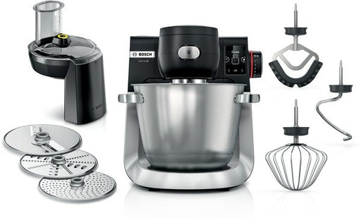 EAN 4242005424726 - Bosch Serie 6 MUMS6ZS13D robot de cocina 1600 W 5,5 L Negro, Acero inoxidable Balanza integrada imagen 1