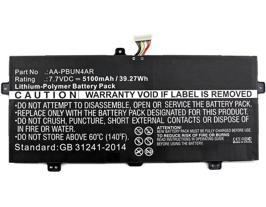 Laptop Battery For Samsung  39.27wh 7.7v 5100mah 31wh