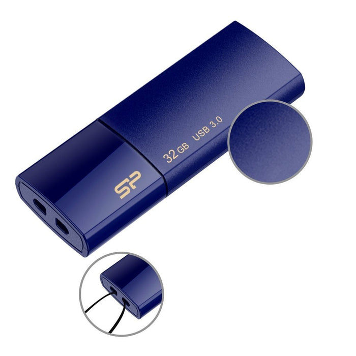 EAN 4712702632439 - Silicon Power Blaze B05 unidad flash USB 32 GB USB tipo A 3.2 Gen 1 (3.1 Gen 1) Azul imagen 3