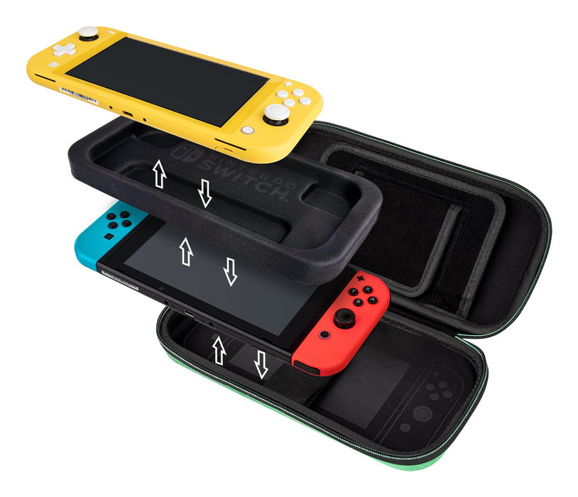 EAN 0708056068332 - PDP Slim Deluxe: Animal Crossing Tom Nook Funda protectora rígida Nintendo Azul, Verde imagen 12