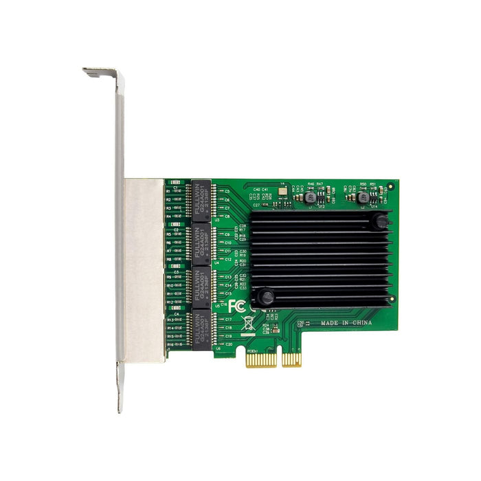 Network Card Pcie X1 Rtl8111f  Quad-1g Rj45