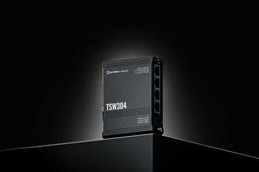 EAN 4779051840144 - Teltonika TSW304 switch Gigabit Ethernet (10/100/1000) Energía sobre Ethernet (PoE) Negro imagen 1