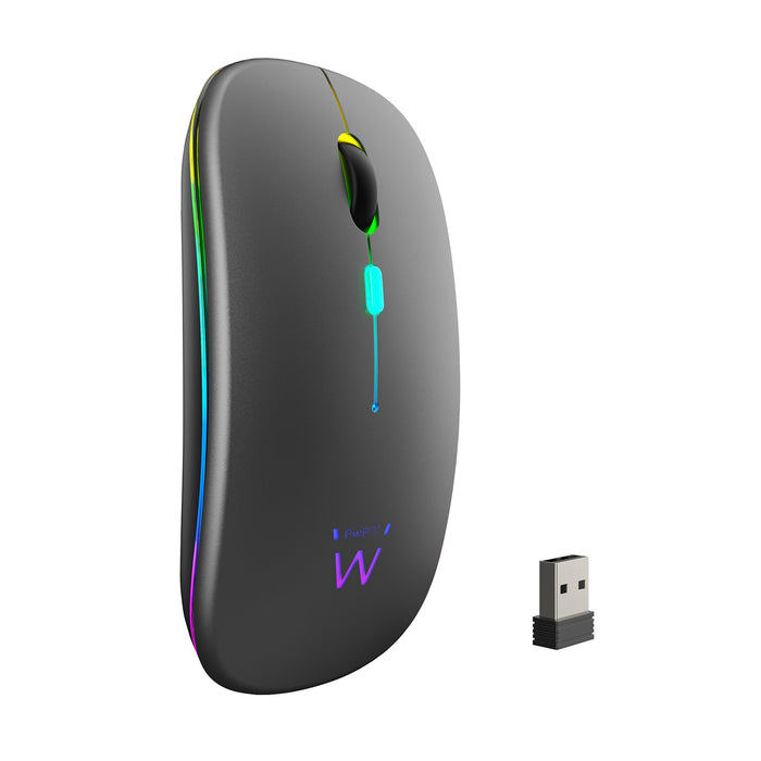 EAN 8052101434248 - Ewent EW3242 ratón Universal Ambidextro RF Wireless + Bluetooth Óptico 1600 DPI imagen 1