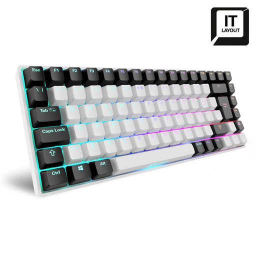EAN 4044951039692 - Sharkoon SKILLER SGK50 S3 teclado Juego USB QWERTY Italiano Blanco imagen 2