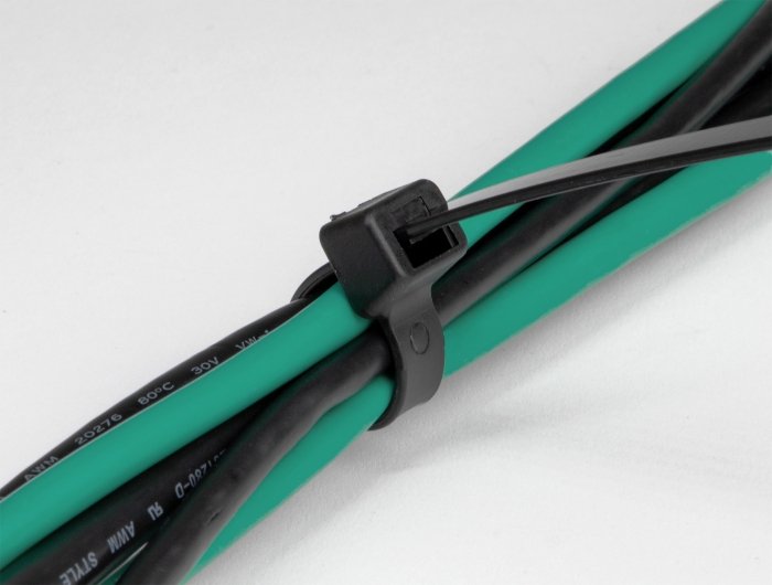 Delock Cablebinder Kälteresistent L 380 X B 7,6 Mm Schwarz 50 Stück