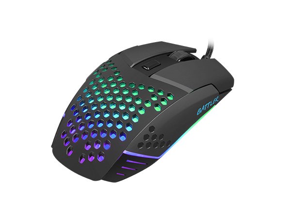 Fury Battler Ratón Usb Tipo A Óptico 6400 Dpi Mano Derecha