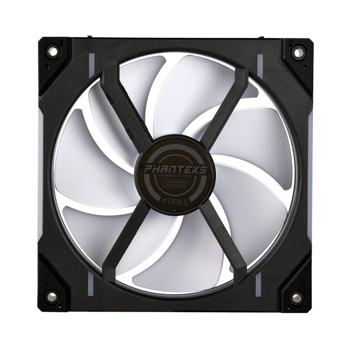 Ventilador Pc Phanteks D30 140mm Drgb Pwm Triple Fan Pack - Black