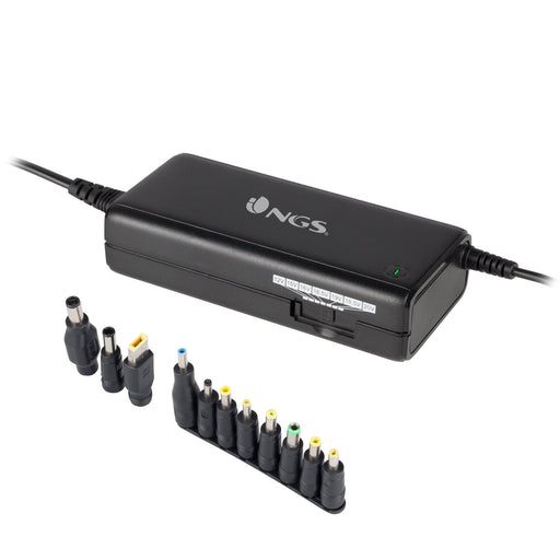 EAN 8435430613612 - NGS Ban adaptador e inversor de corriente Interior 90 W Negro imagen 1