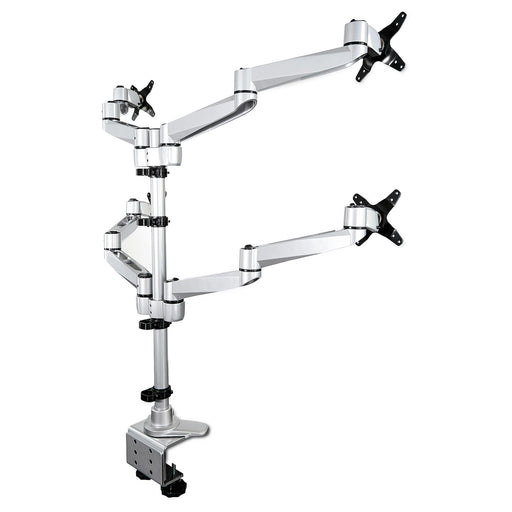 EAN 0065030881456 - StarTech.com ARMQUADPS soporte para monitor 68,6 cm (27") Escritorio Plata imagen 2
