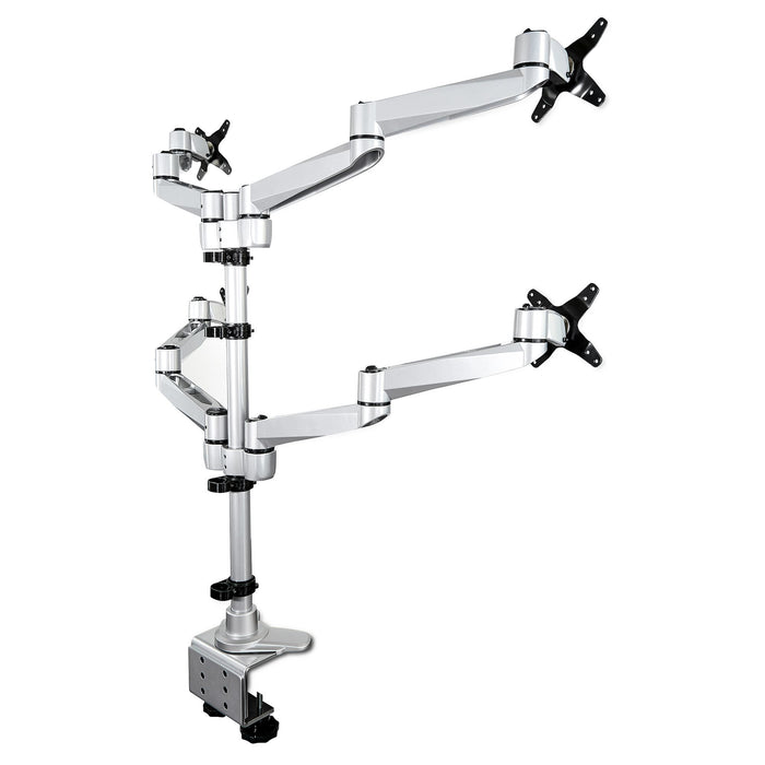 EAN 0065030881456 - StarTech.com ARMQUADPS soporte para monitor 68,6 cm (27") Escritorio Plata imagen 2