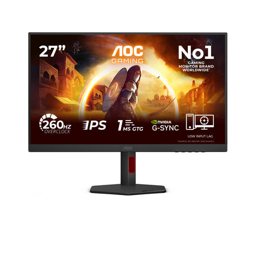 EAN 4038986183246 - AOC G4 27G4ZR pantalla para PC 68,6 cm (27") 1920 x 1080 Pixeles Full HD LED Negro, Rojo imagen 1