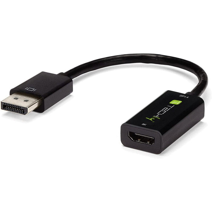 Techly Iadap Dp-Hdmif8k Adaptador De Displayport 1.4 Dp A Hdmi 8k*30hz M/F