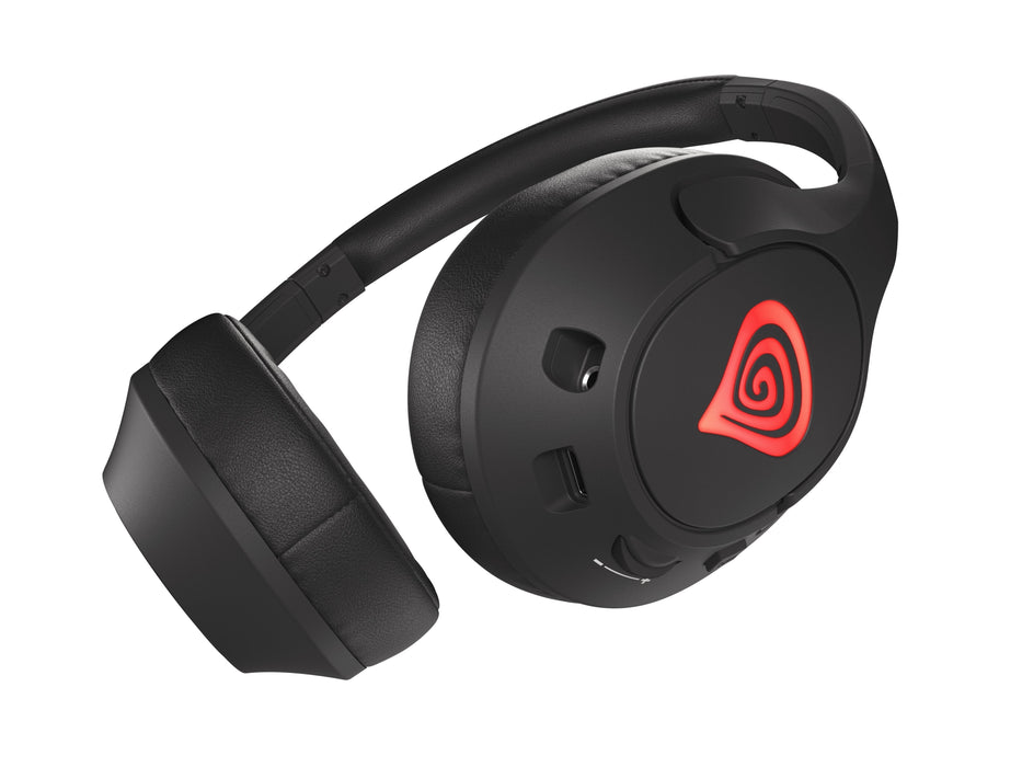 Auriculares Gaming Genesis Radon 800 Con Cable, Micrófono, Negro