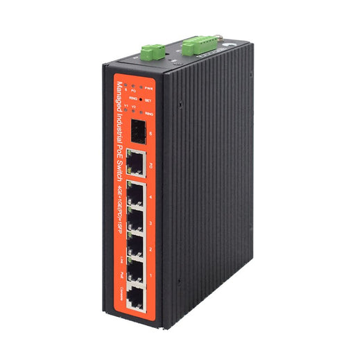 EAN 5420016875228 - Wi-Tek WI-PMS305GF-I switch Gestionado L2 Gigabit Ethernet (10/100/1000) Energía sobre Ethernet (PoE) Neg imagen 1