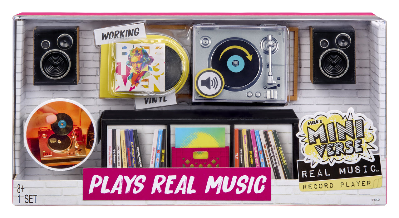 Mga Entertainment Mga'S Miniverse - Real Music Record Player 254249-Euc