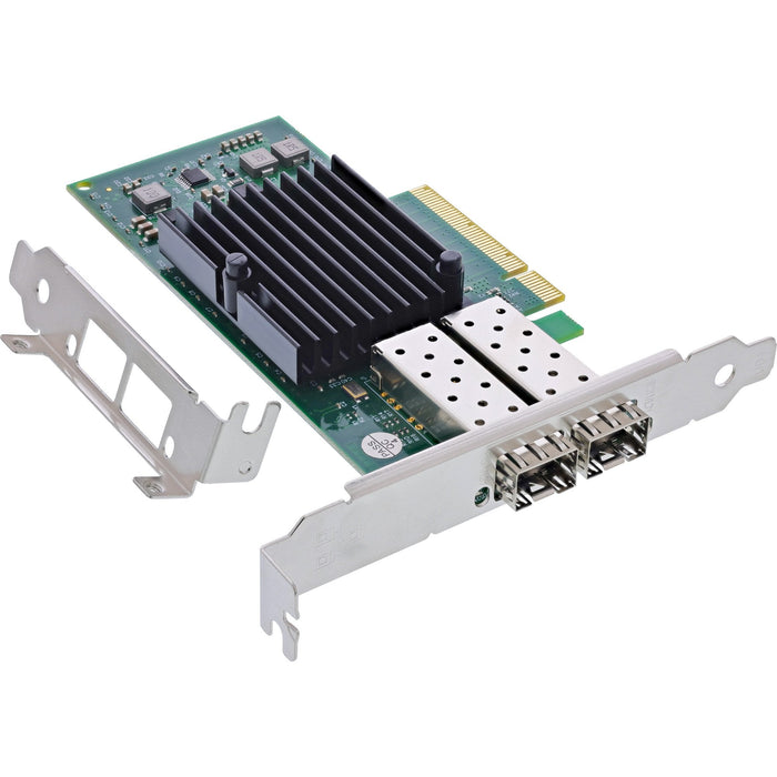 Inline® Dual 10 Gigabit Network Card, 2x Sfp+, Pcie X8, Incl. Lp Bracket