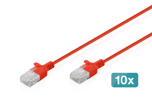 EAN 4016032507741 - Digitus DK-1618-030S-R-10 cable de red Cat6 U/UTP (UTP) imagen 1