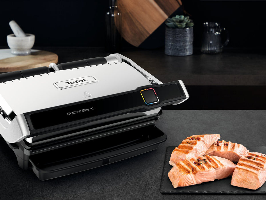 Tefal Optigrill Elite Xl Gc760d Parrilla Eléctrica De Contacto