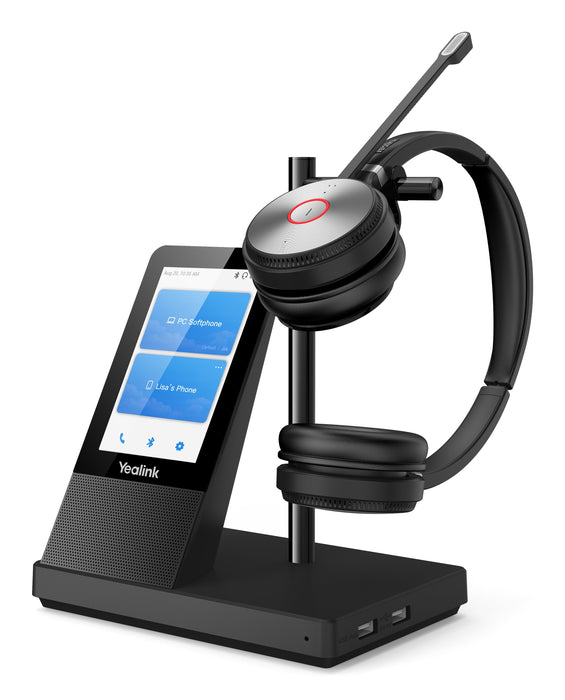 EAN 0841885105844 - Yealink WH66 Dual UC Auriculares Inalámbrico Diadema Oficina/Centro de llamadas USB tipo A Bluetooth Base imagen 3