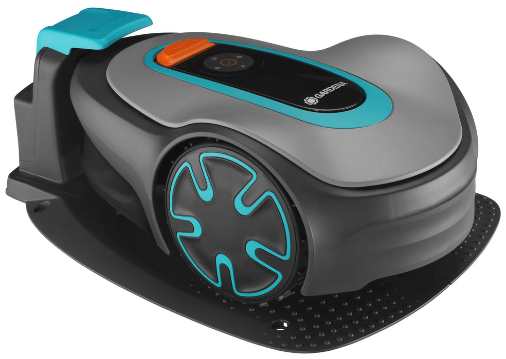 EAN 4078500053105 - Gardena SILENO minimo Robot cortacésped Batería Negro, Azul, Gris imagen 2