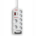 EAN 8436035921904 - Salicru 680BA000006 limitador de tensión Blanco 7 salidas AC 250 V 1,8 m imagen 1