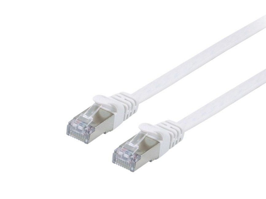 Equip Cable De Red Cat6a U/Ftp 2xrj45 0.50m Blanco