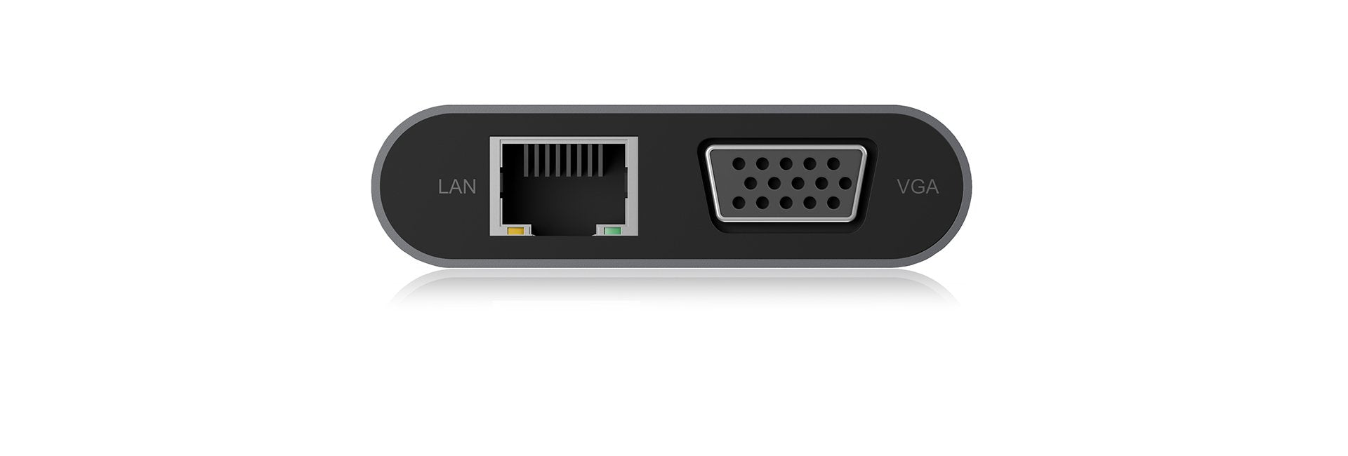 EAN 4250078168966 - ICY BOX IB-DK4040-CPD Alámbrico USB 3.2 Gen 1 (3.1 Gen 1) Type-C Antracita, Negro imagen 3