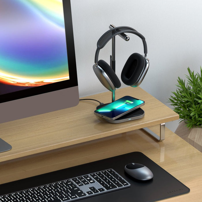 EAN 0810086360239 - Satechi SV0155319010 cargador de dispositivo móvil Auriculares, Auriculares, Smartphone Negro, Gris USB C imagen 6