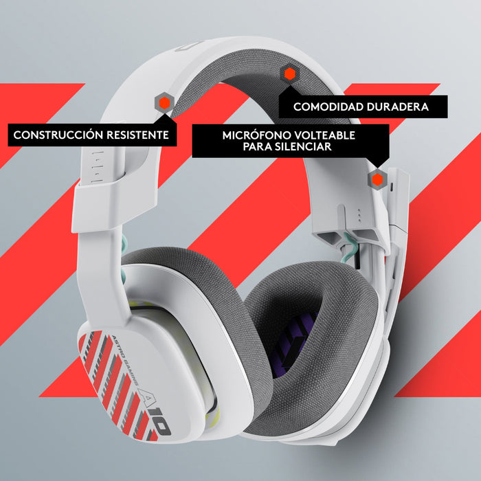 EAN 5099206101555 - ASTRO Gaming A10 Auriculares Alámbrico Diadema Juego Blanco imagen 15