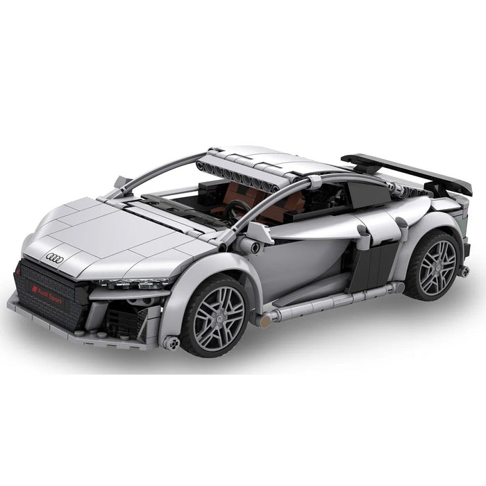 Jamara Cada Audi R8 Coupé 1:14 Gris 2,4ghz Bricks