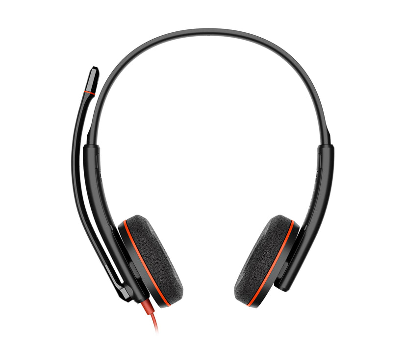 EAN 0197498433127 - HP Poly Blackwire 3220 Stereo USB-C Black Headset +USB-C/A Adapter (Bulk) Alámbrico Diadema Oficina/Centr imagen 1