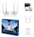 EAN 6971690793692 - Cudy WR3000E router inalámbrico Gigabit Ethernet Doble banda (2,4 GHz / 5 GHz) Blanco imagen 3